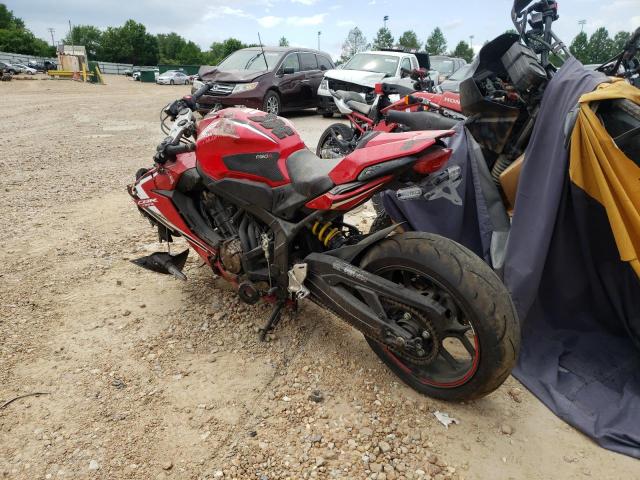 MLHRH0157L5100031 - 2020 HONDA CBR650 RA RED photo 3