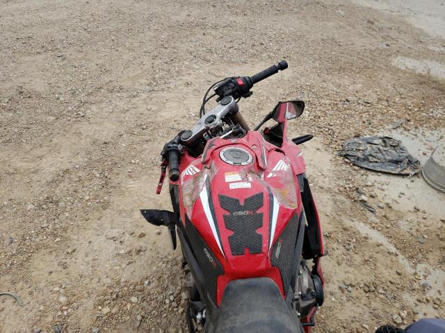 MLHRH0157L5100031 - 2020 HONDA CBR650 RA RED photo 5