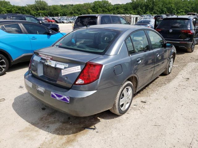 1G8AJ55F26Z207824 - 2006 SATURN ION LEVEL GRAY photo 4