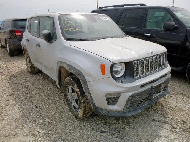 ZACNJDAB1MPN15631 - 2021 JEEP RENEGADE S SILVER photo 1