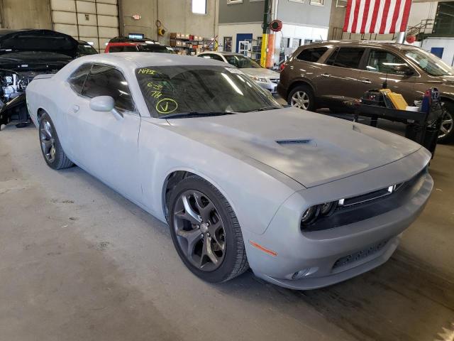 2C3CDZAT1FH820918 - 2015 DODGE CHALLENGER GRAY photo 1