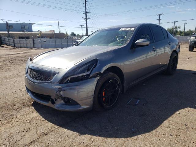 JN1CV6AR1CM976674 - 2012 INFINITI G37 GRAY photo 2