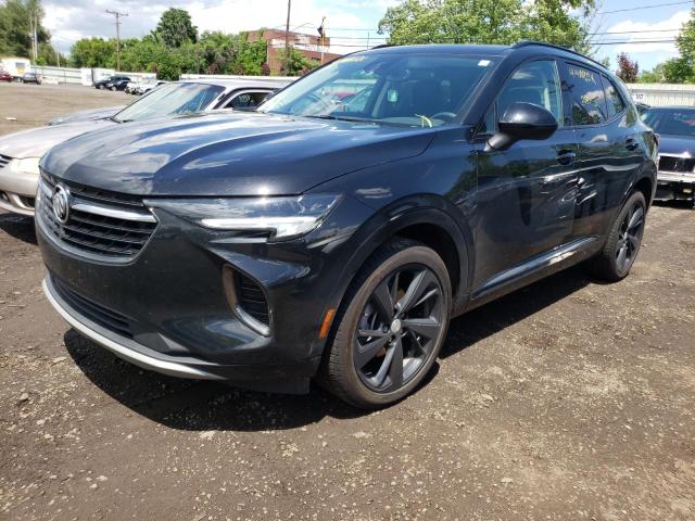 LRBFZNR41MD085933 - 2021 BUICK ENVISION E BLACK photo 2