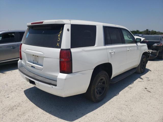 1GNLCDEC3KR280615 - 2019 CHEVROLET TAHOE POLI WHITE photo 4