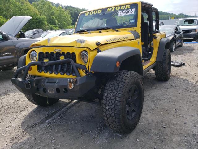 1J4BA6D14BL556660 - 2011 JEEP WRANGLER R YELLOW photo 10