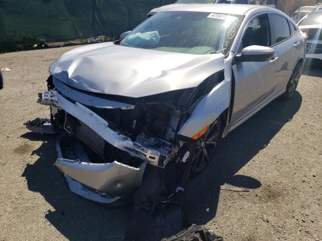 19XFC2F83KE043025 - 2019 HONDA CIVIC SPOR 银色 照片 2