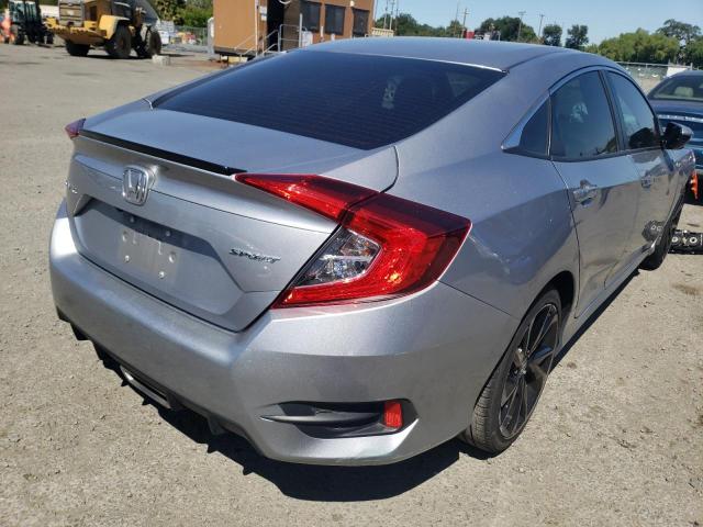 19XFC2F83KE043025 - 2019 HONDA CIVIC SPOR 银色 照片 4