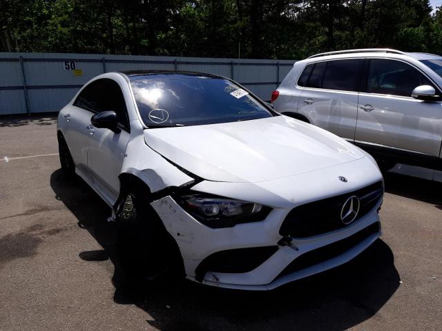 W1K5J5BB5LN110134 - 2020 MERCEDES-BENZ CLA AMG 35 WHITE photo 1