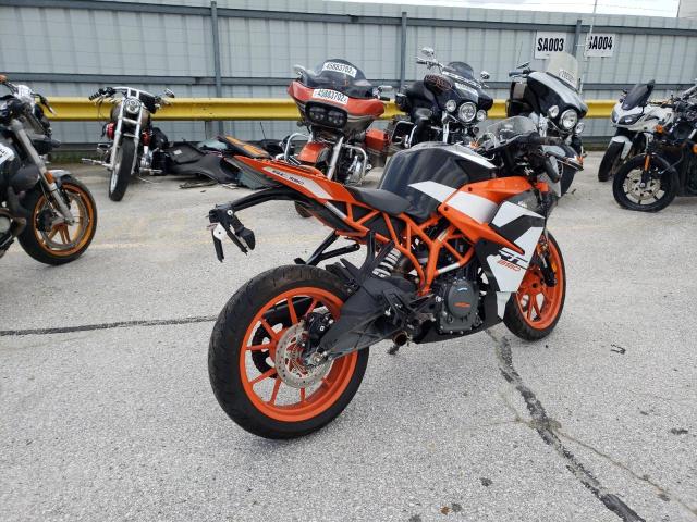 MD2JYJ401JC298114 - 2018 KTM 390 DUKE ORANGE photo 4