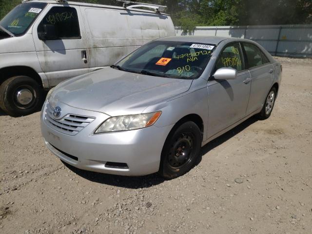 4T1BE46K67U679040 - 2007 TOYOTA CAMRY CE SILVER photo 2