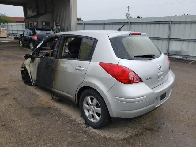 3N1BC13E07L359118 - 2007 NISSAN VERSA S SILVER photo 3