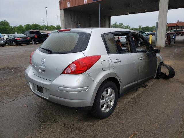 3N1BC13E07L359118 - 2007 NISSAN VERSA S SILVER photo 4