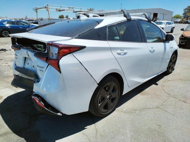 JTDKAMFU2M3130762 - 2021 TOYOTA PRIUS SPEC WHITE photo 4