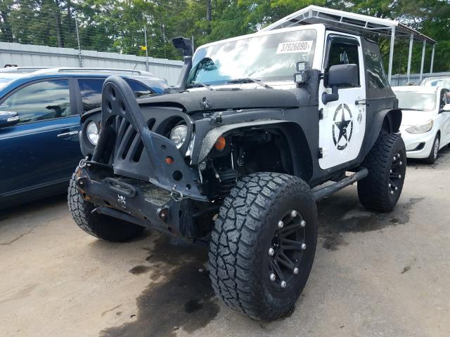1C4AJWAG7DL625774 - 2013 JEEP WRANGLER S TWO TONE photo 2