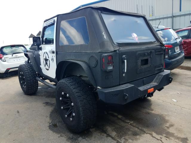 1C4AJWAG7DL625774 - 2013 JEEP WRANGLER S TWO TONE photo 3