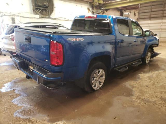 1GCGTCEN2M1291998 - 2021 CHEVROLET COLORADO L BLUE photo 4