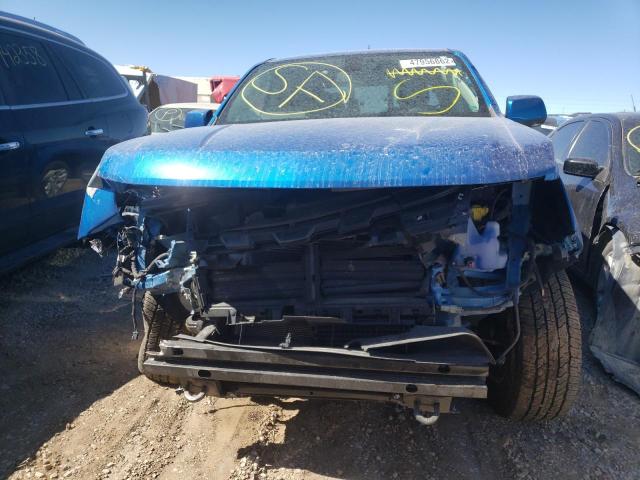 1GCGTCEN2M1291998 - 2021 CHEVROLET COLORADO L BLUE photo 9