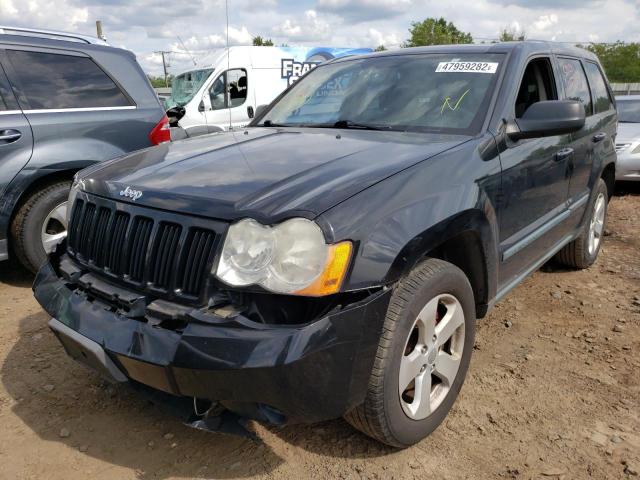 1J8GR48K98C120271 - 2008 JEEP GRAND CHER BLACK photo 2