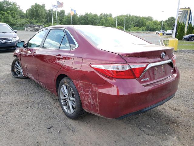 4T1BF1FKXGU588459 - 2016 TOYOTA CAMRY LE RED photo 3