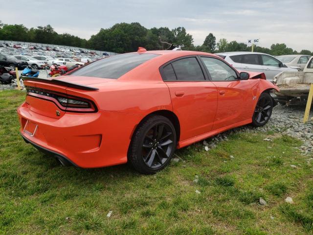 2C3CDXGJ9KH736785 - 2019 DODGE CHARGER SC ORANGE photo 4