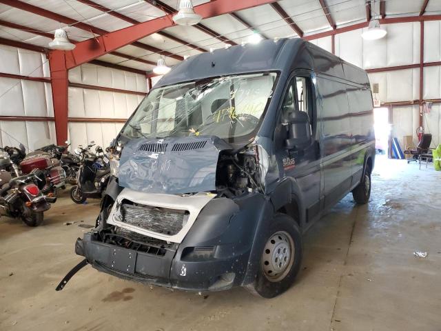 3C6TRVDG2KE519088 - 2019 RAM PROMASTER GRAY photo 2