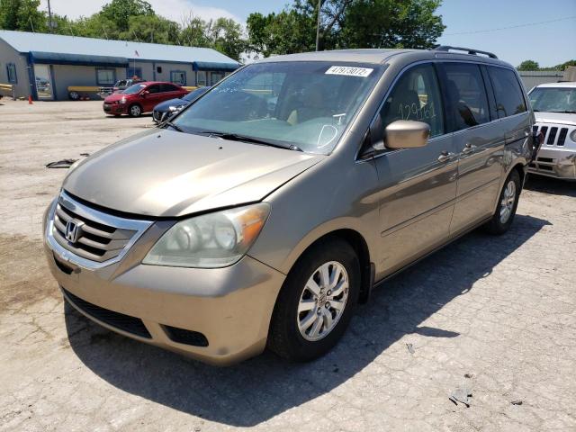 5FNRL38778B417517 - 2008 HONDA ODYSSEY EX GOLD photo 2