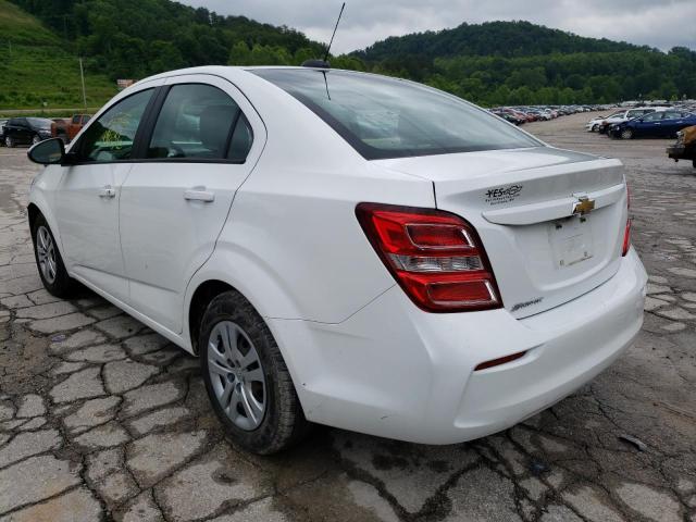 1G1JB5SH7J4103224 - 2018 CHEVROLET SONIC LS WHITE photo 3
