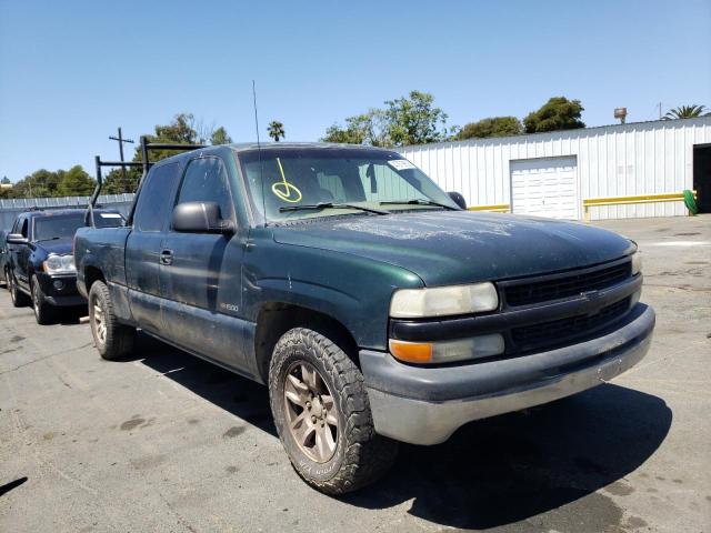 2GCEC19X821133969 - 2002 CHEVROLET 1500 SILVE GREEN photo 1