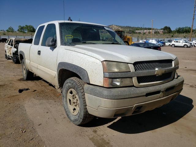 2GCEK19T331107538 - 2003 CHEVROLET silverado WHITE photo 1