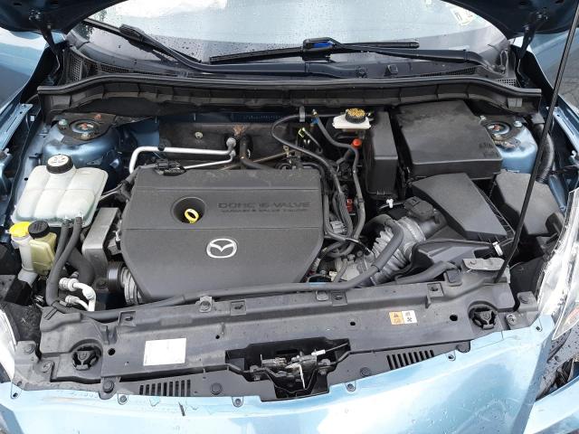 JM1BL1UG8B1402410 - 2011 MAZDA 3 I BLUE photo 7