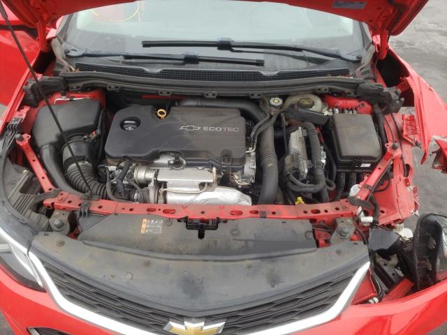 1G1BE5SM3H7168749 - 2017 CHEVROLET CRUZE LT RED photo 7