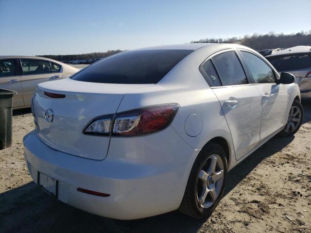 JM1BL1UG6C1551903 - 2012 MAZDA 3 I WHITE photo 4