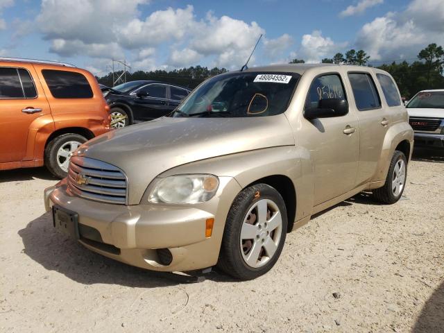 3GNDA13D38S644381 - 2008 CHEVROLET HHR LS GOLD photo 2