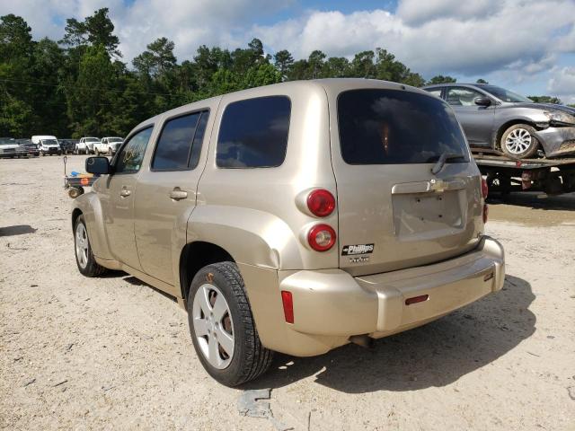 3GNDA13D38S644381 - 2008 CHEVROLET HHR LS GOLD photo 3