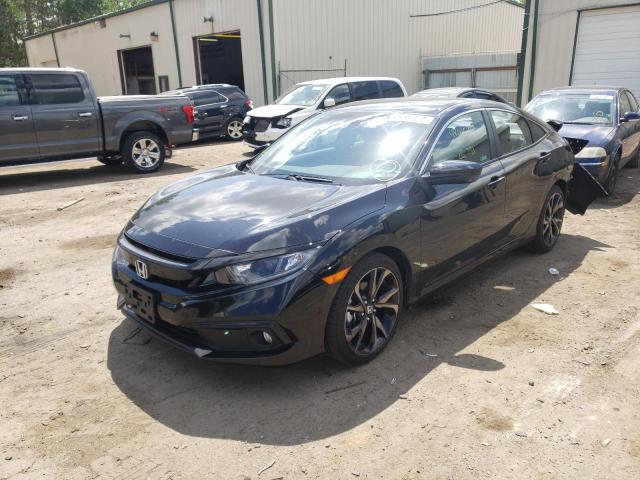 2HGFC2F81KH590610 - 2019 HONDA CIVIC SPORT  照片 2