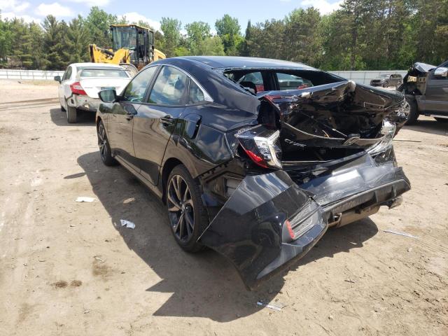 2HGFC2F81KH590610 - 2019 HONDA CIVIC SPORT  photo 3