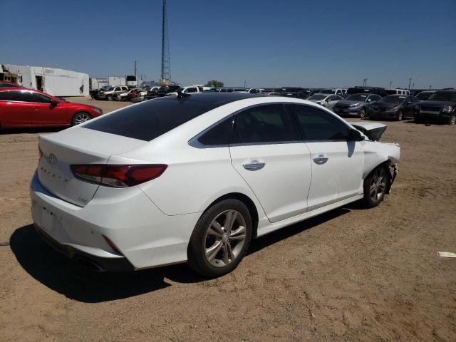 5NPE34AF4KH730717 - 2019 HYUNDAI SONATA LIM WHITE photo 4