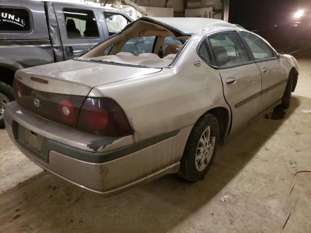 2G1WF52E629208478 - 2002 CHEVROLET IMPALA BEIGE photo 4