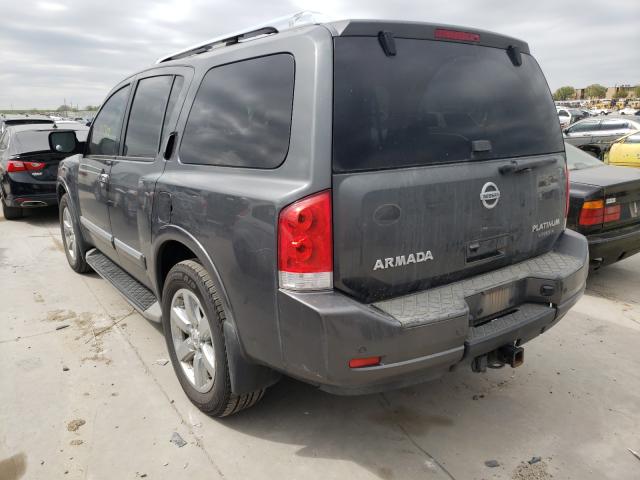 5N1BA0NF0BN606452 - 2011 NISSAN ARMADA PLA GRAY photo 3