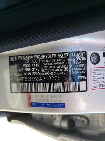 WDBRF52HX6A913226 - 2006 MERCEDES-BENZ C 230 SILVER photo 10