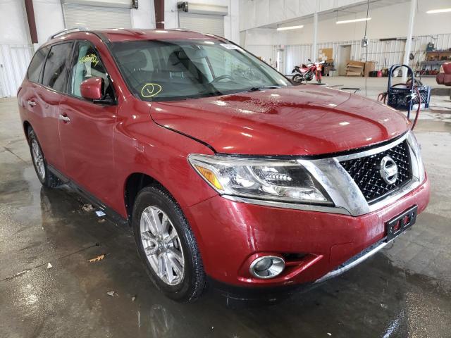 5N1AR2MM0GC649367 - 2016 NISSAN PATHFINDER RED photo 1