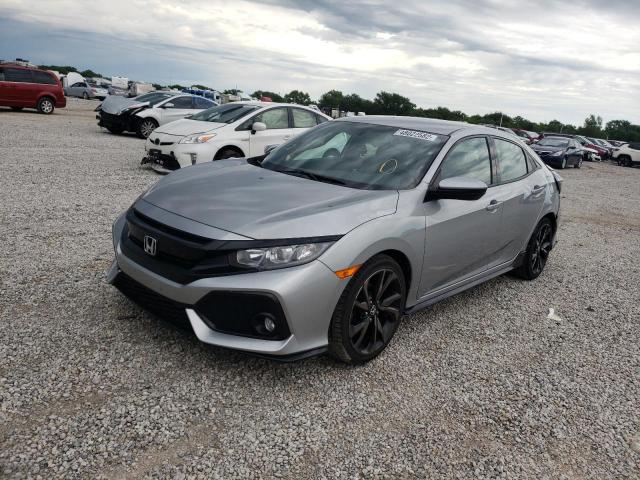 SHHFK7H40HU231710 - 2017 HONDA CIVIC SPOR SILVER photo 2