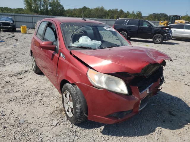 KL1TD66E99B629370 - 2009 CHEVROLET AVEO LS 红色 照片 1