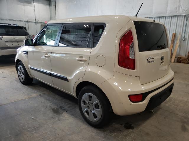 KNDJT2A58D7488029 - 2013 KIA SOUL WHITE photo 3