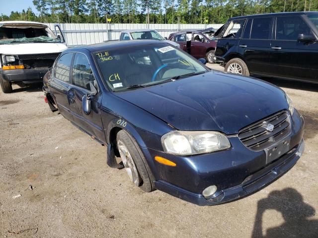 JN1CA31A01T103389 - 2001 NISSAN MAXIMA GXE BLUE photo 1