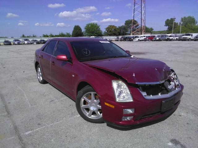 1G6DW677470145688 - 2007 CADILLAC STS MAROON photo 1