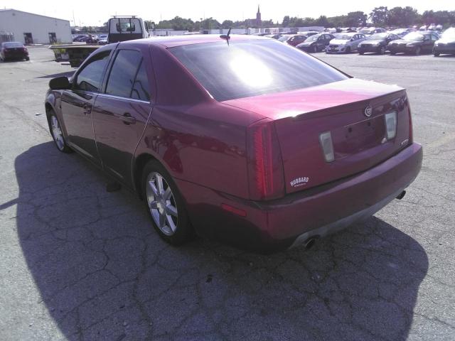 1G6DW677470145688 - 2007 CADILLAC STS MAROON photo 3