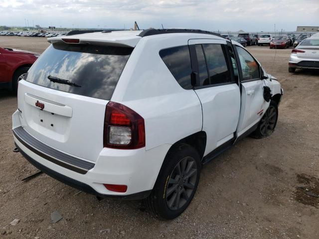 1C4NJDBB2HD168123 - 2017 JEEP COMPASS SP WHITE photo 4