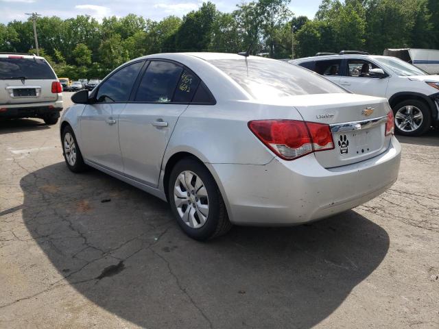 1G1PB5SG6E7140173 - 2014 CHEVROLET CRUZE LS SILVER photo 3