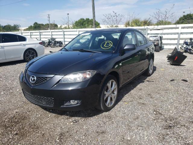 JM1BK32F391226238 - 2009 MAZDA 3 PREFERRE BLACK photo 2